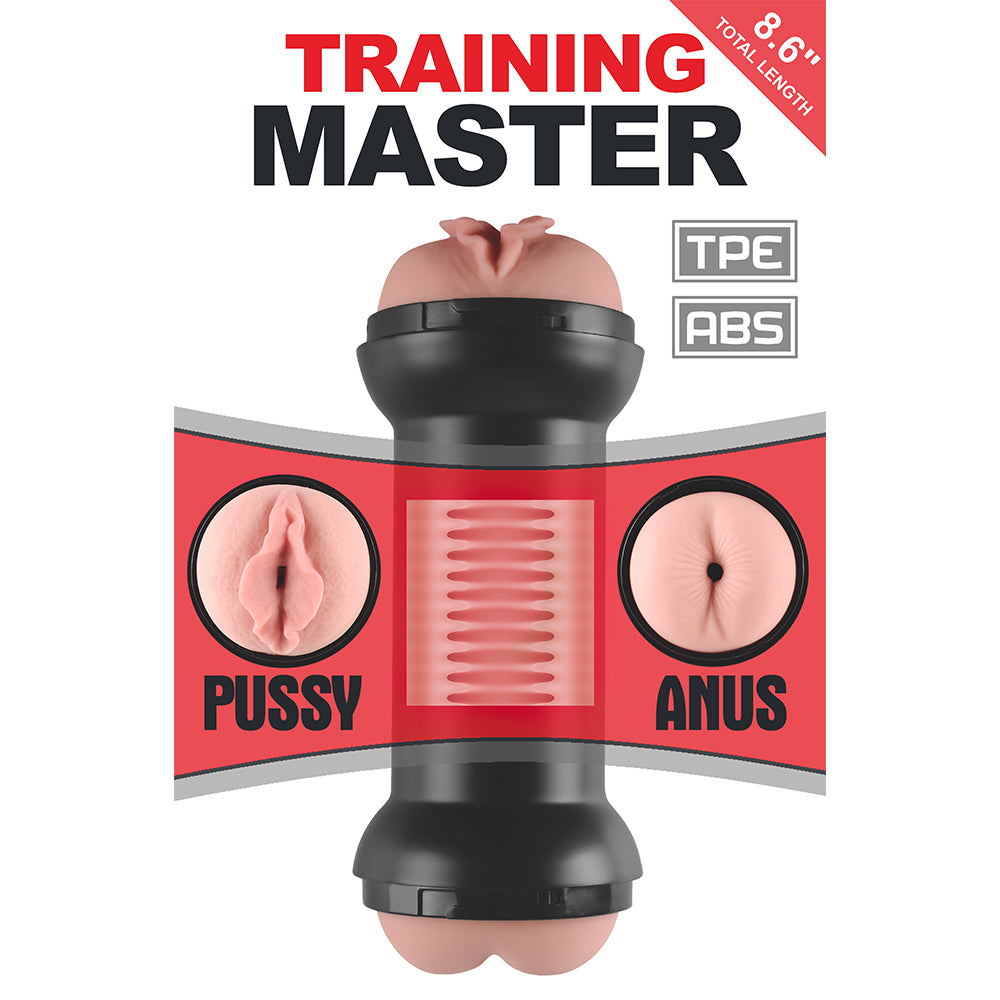 Lovetoy Training Master Double Side Stroker Pussy and Anus