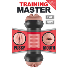 Load image into Gallery viewer, Lovetoy Training Master Double Side Stroker Mouth and Pussy