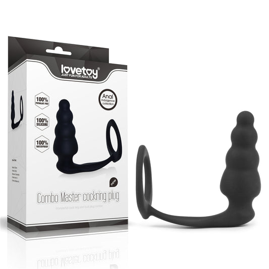 Lovetoy Combo Master Cockring Plug