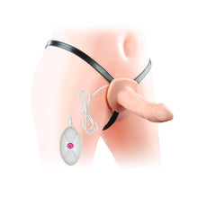 Load image into Gallery viewer, Lovetoy Vibrating Unisex Hollow Strap On
