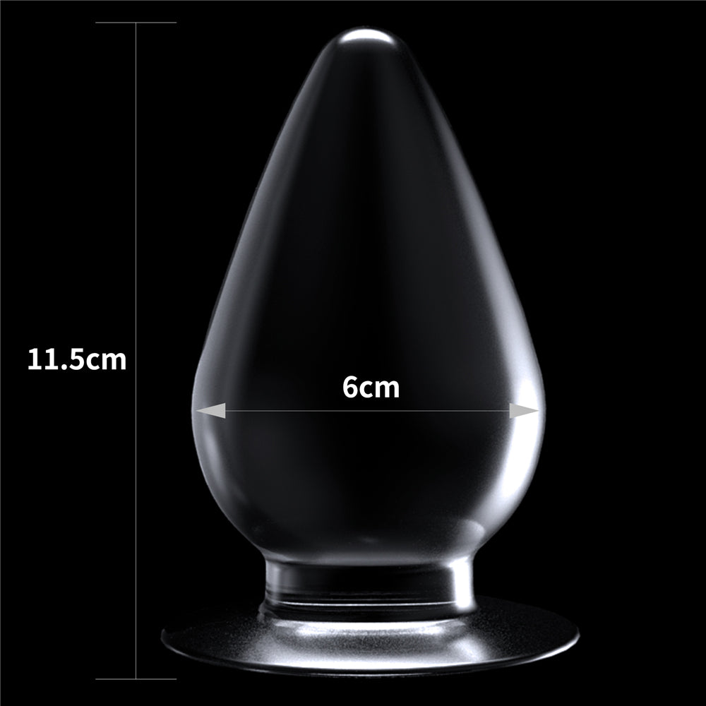 Lovetoy Flawless Clear Anal Plug 4.5''