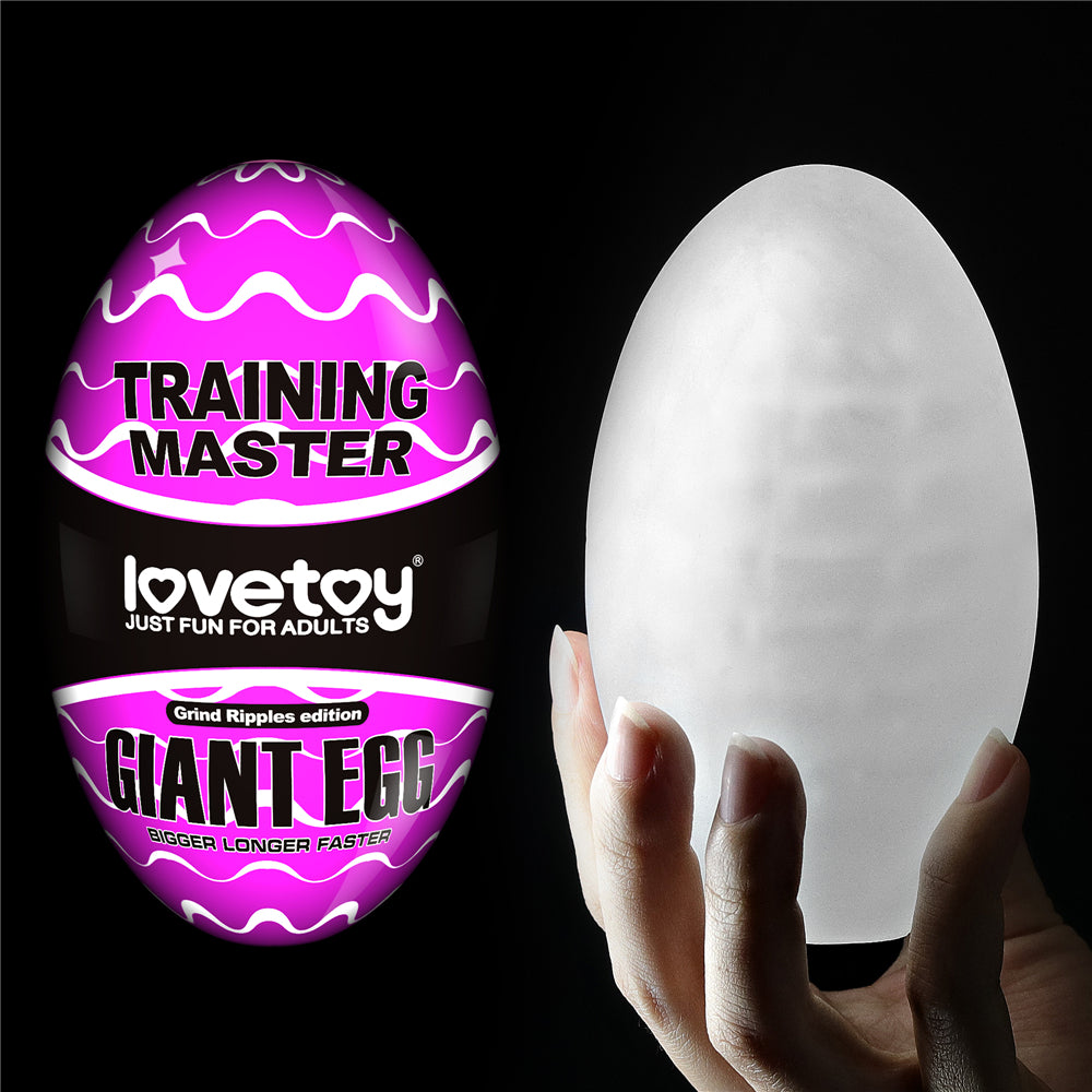 Lovetoy Giant Egg Grind Ripples Edition
