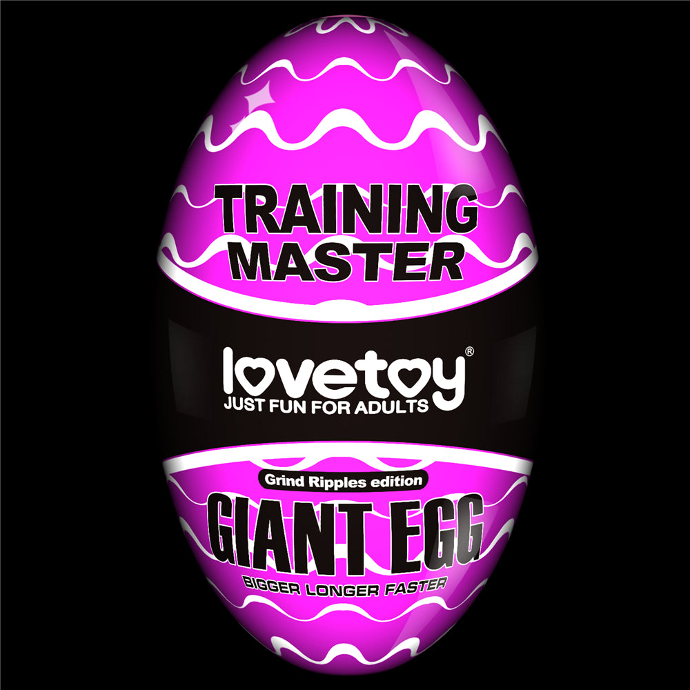 Lovetoy Giant Egg Grind Ripples Edition