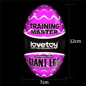 Lovetoy Giant Egg Grind Ripples Edition