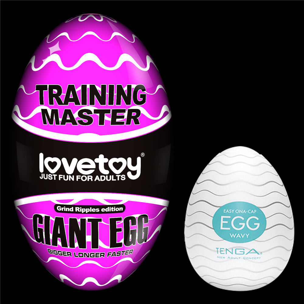 Lovetoy Giant Egg Grind Ripples Edition