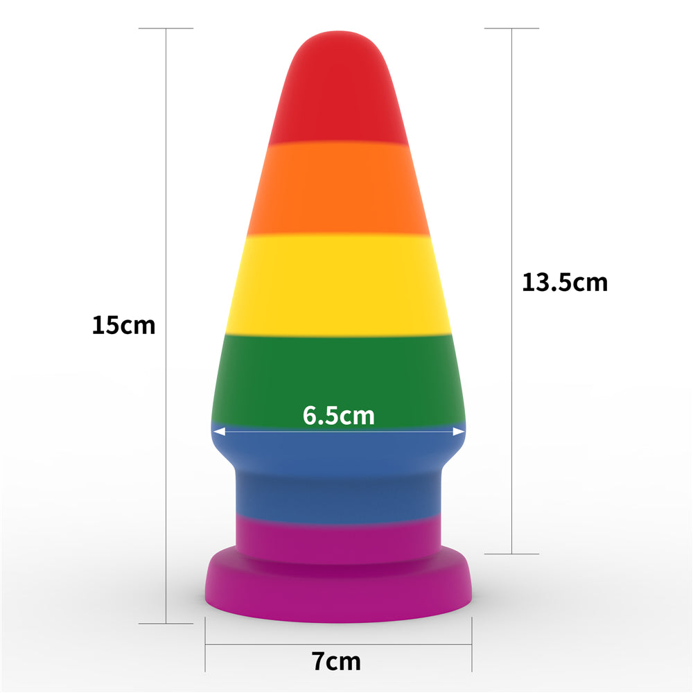 Lovetoy 6'' Prider Anal Plug