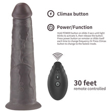 Load image into Gallery viewer, Lovetoy 8&quot; Dual Layered Silicone Rotator, 10 Function