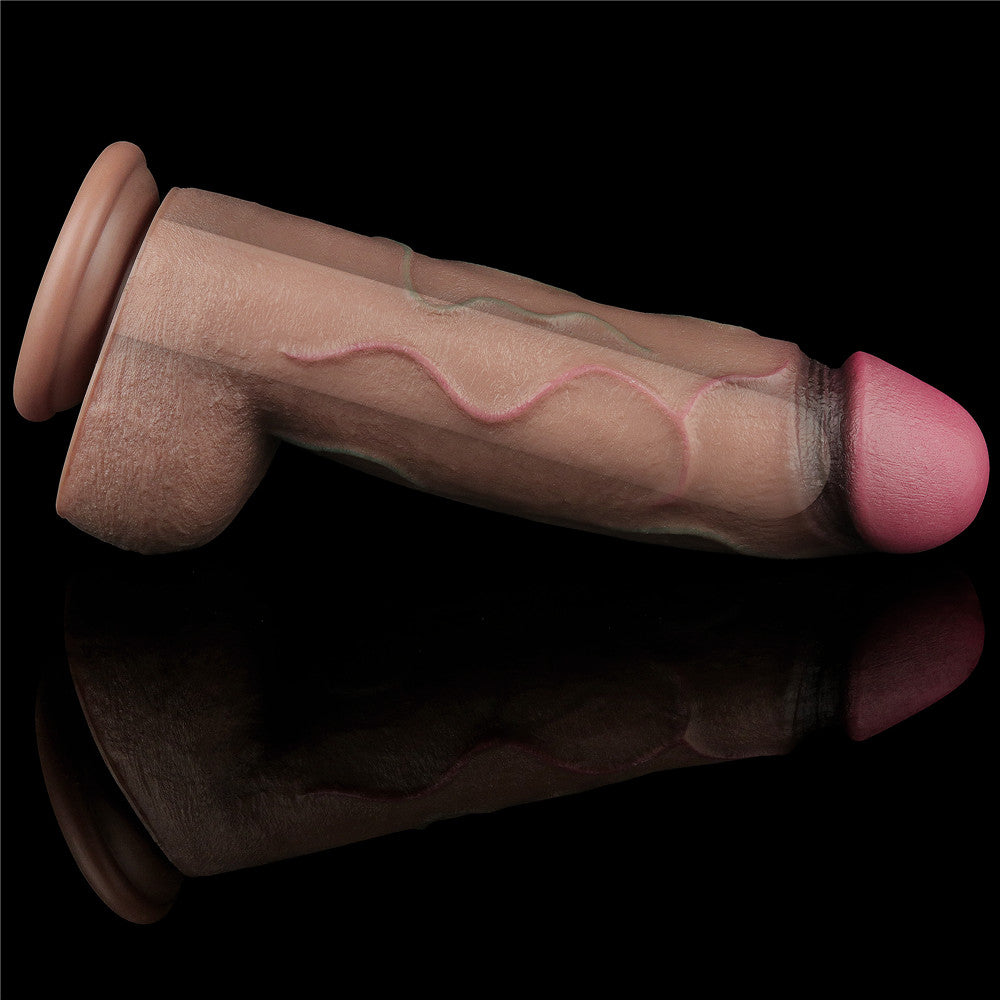 Lovetoy 12" Dual Layered Silicone Cock XXL