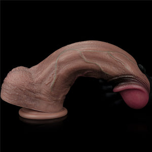 Lovetoy 13" Dual Layered Silicone Cock XXL