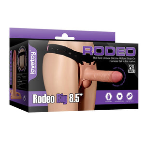 Lovetoy Rodeo Big 8.5" Unisex Hollow Strap On