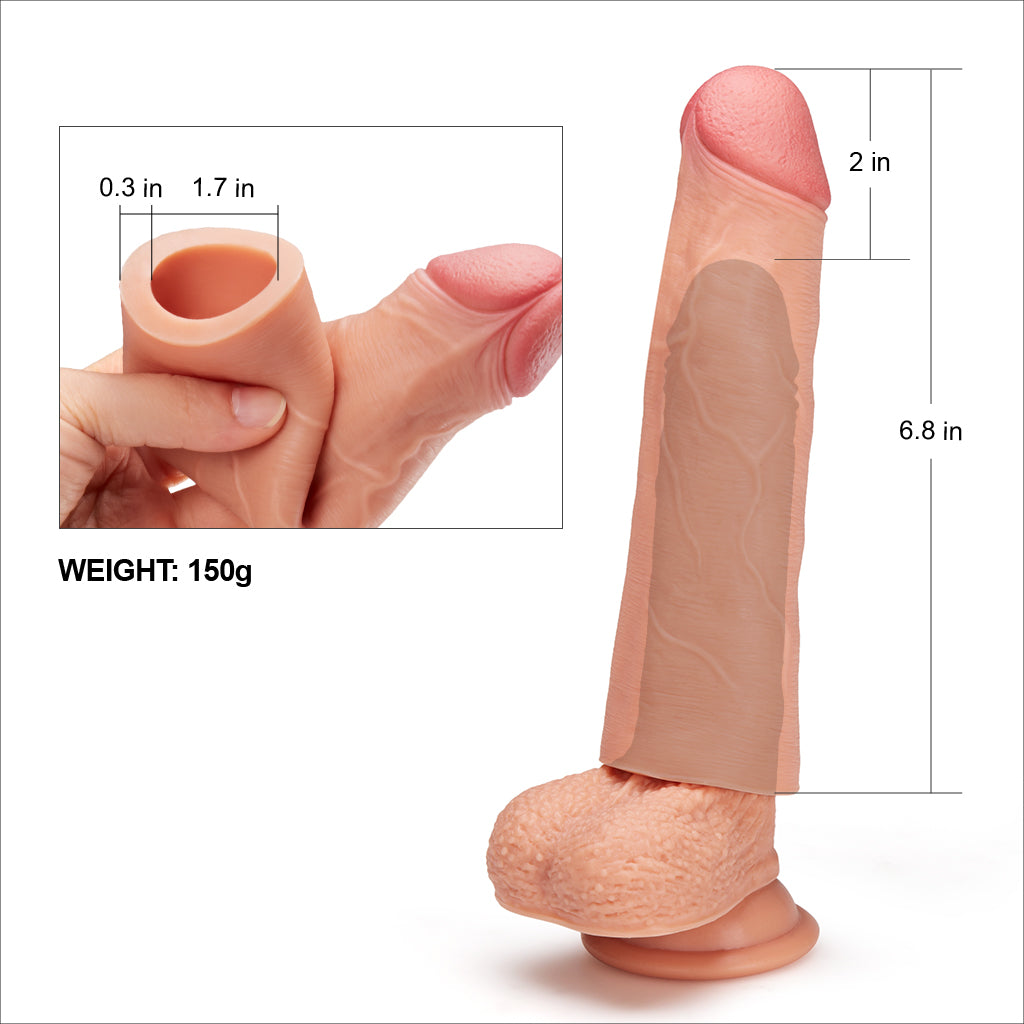 Lovetoy Add 1" Revolutionary Silicone Nature Extender