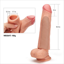 Load image into Gallery viewer, Lovetoy Add 1&quot; Revolutionary Silicone Nature Extender