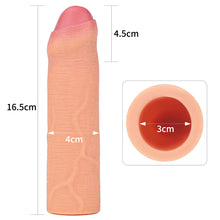 Load image into Gallery viewer, Lovetoy Add 1&quot; Revolutionary Silicone Nature Extender Uncircumcised
