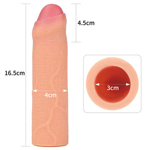 Lovetoy Add 1" Revolutionary Silicone Nature Extender Uncircumcised