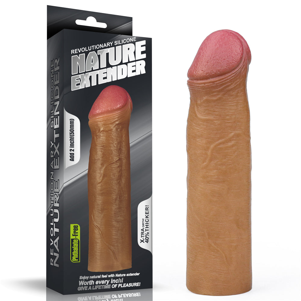 Lovetoy Add 2" Revolutionary Silicone Nature Extender