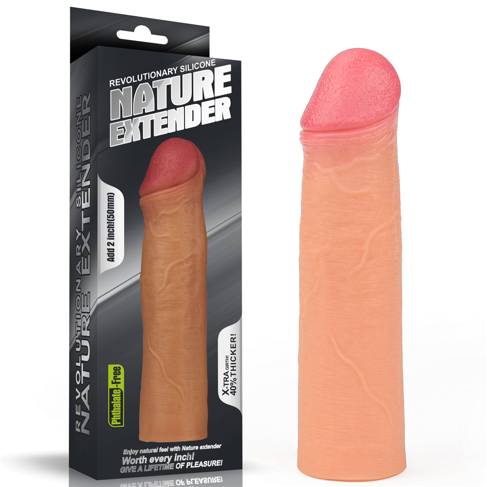 Lovetoy Add 2" Revolutionary Silicone Nature Extender