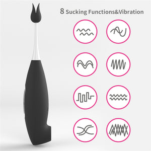 Lovetoy IJOY Rechargeable Clit Pro Vibrator, 8 Function
