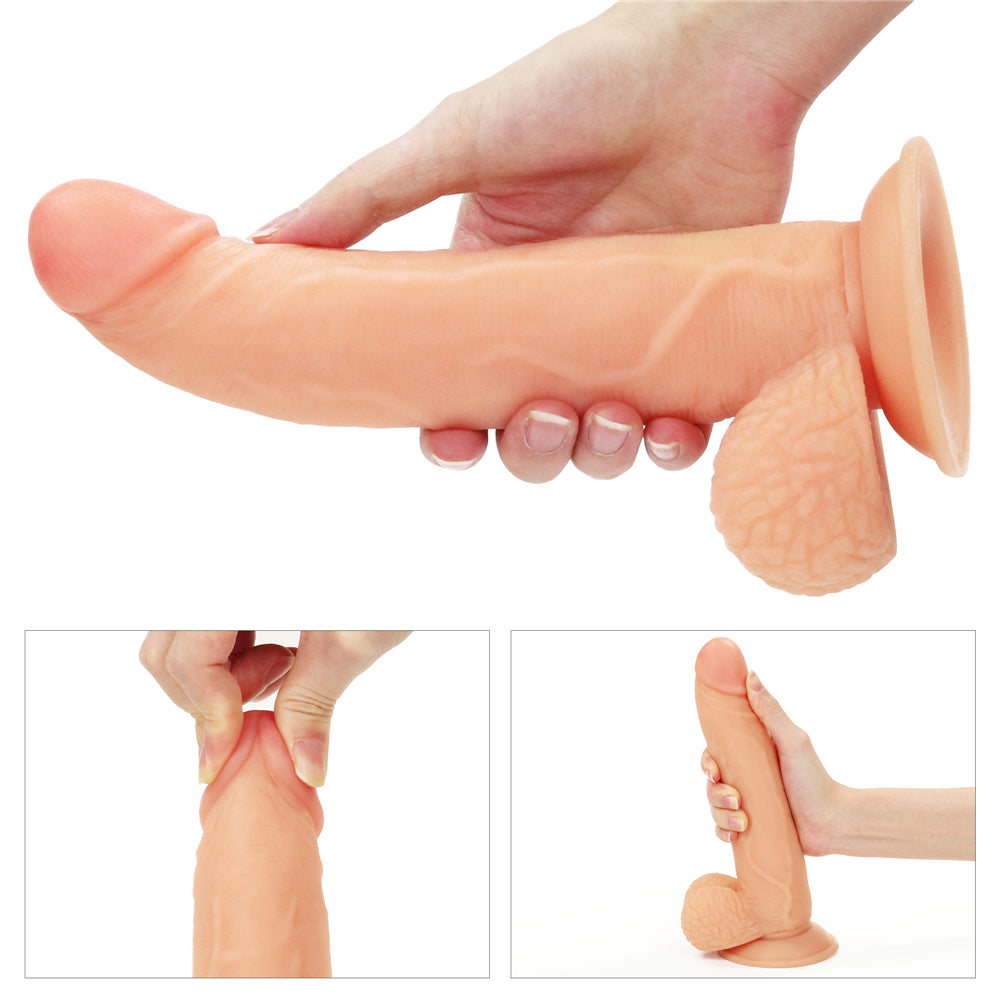 Lovetoy Vibrating Easy Strapon Set 8.5"