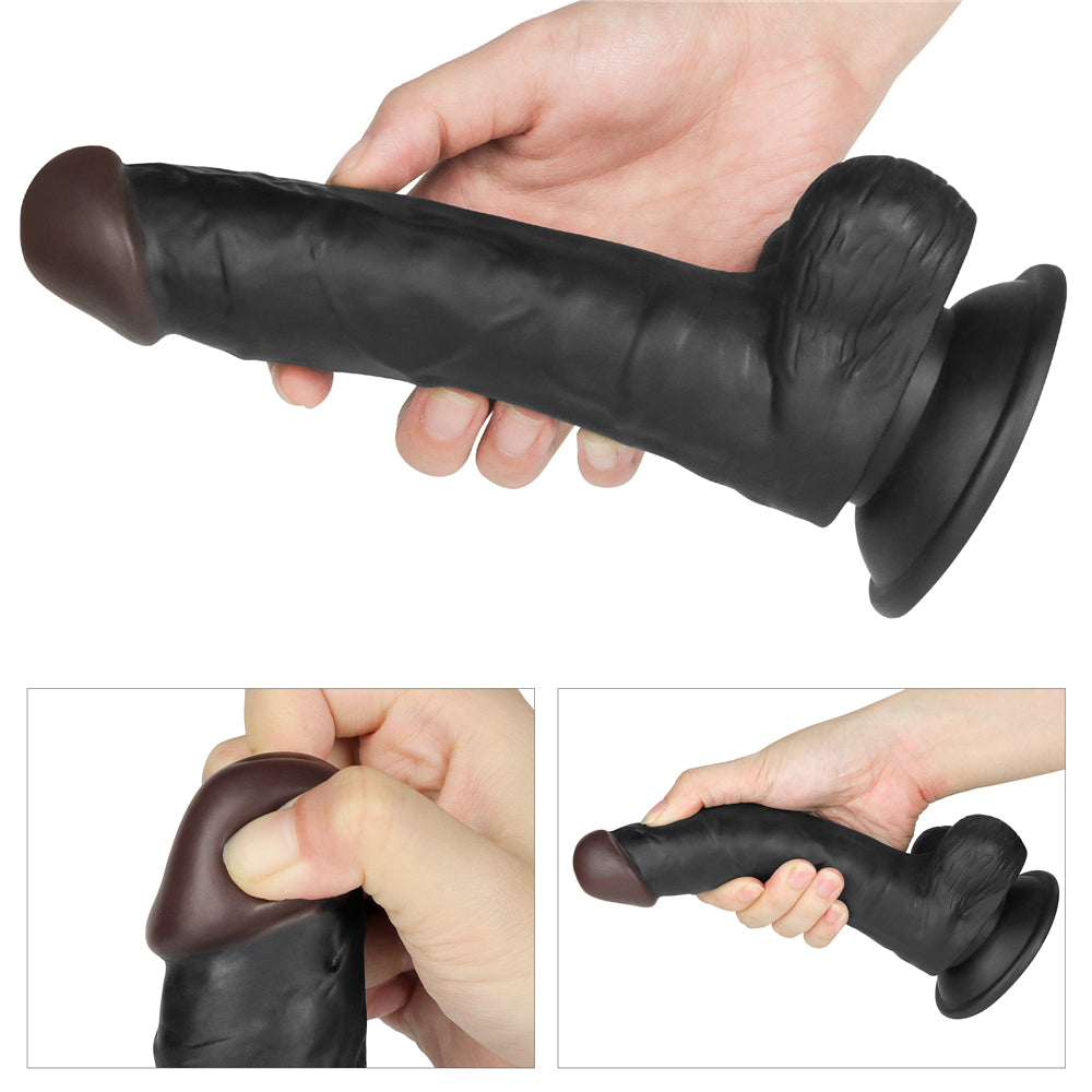 Lovetoy Vibrating Easy Strapon Set 7.5"