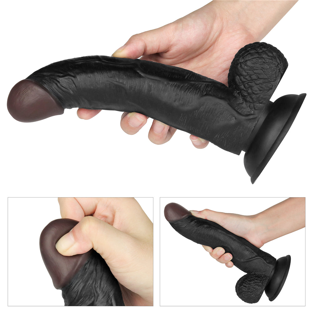 Lovetoy Vibrating Easy Strapon Set 8.5"