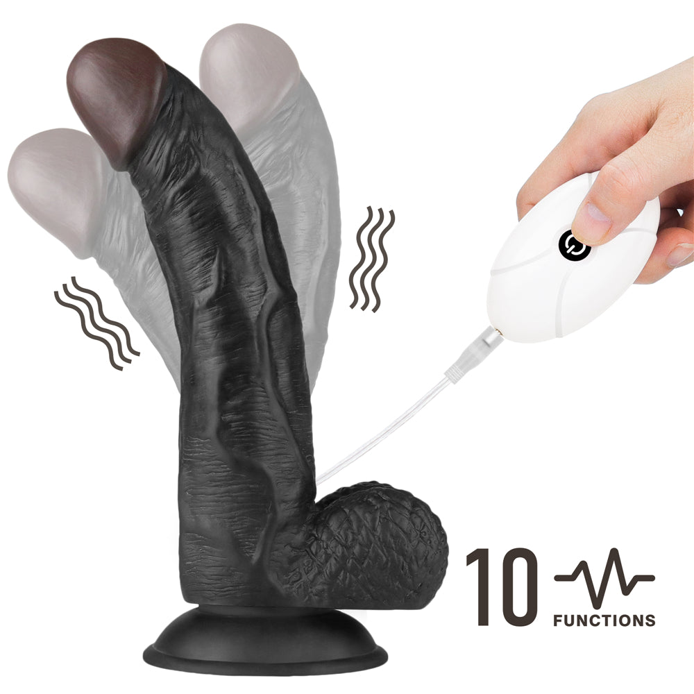 Lovetoy Vibrating Easy Strapon Set 8.5"