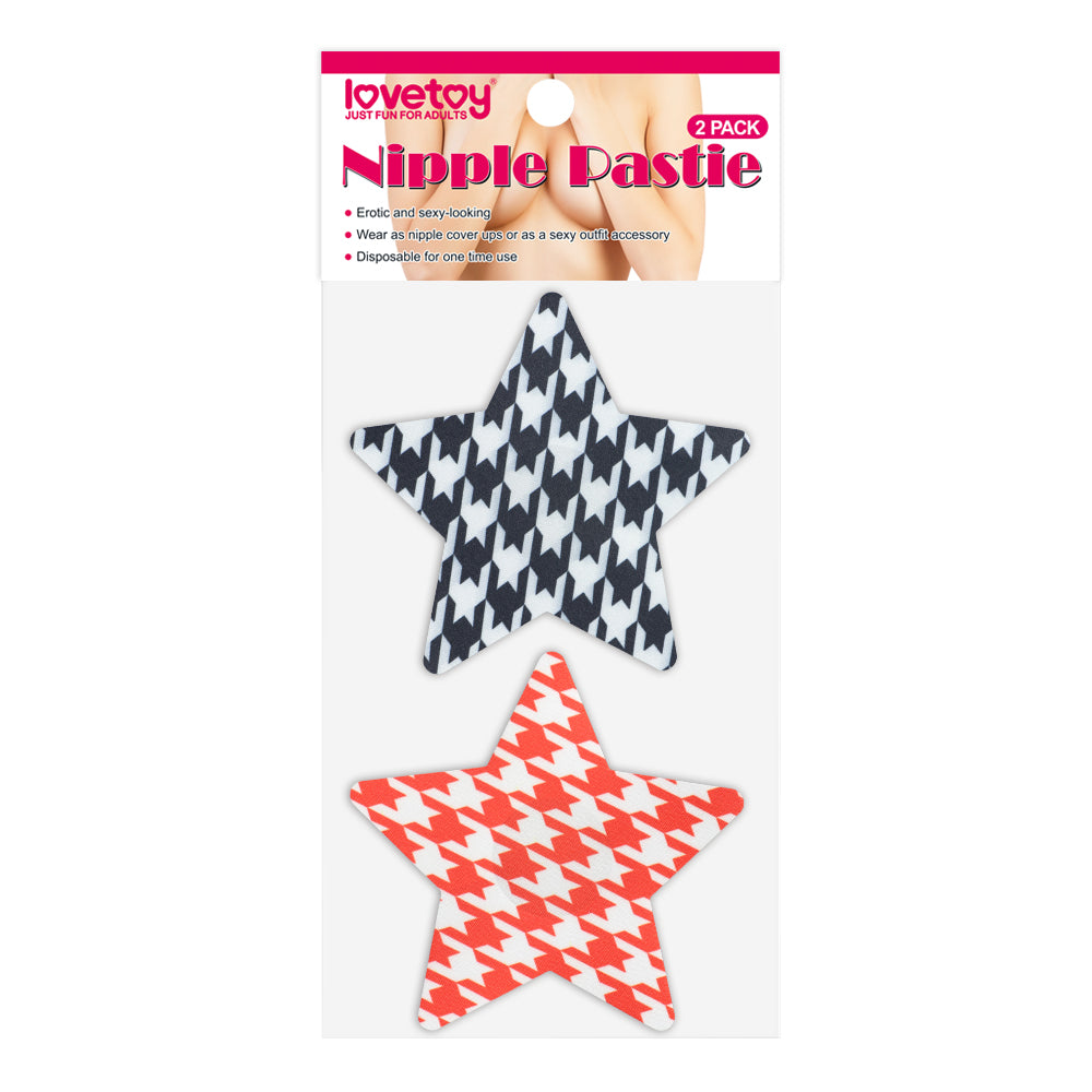 Lovetoy Stars Nipple Pasties (2 Pack)