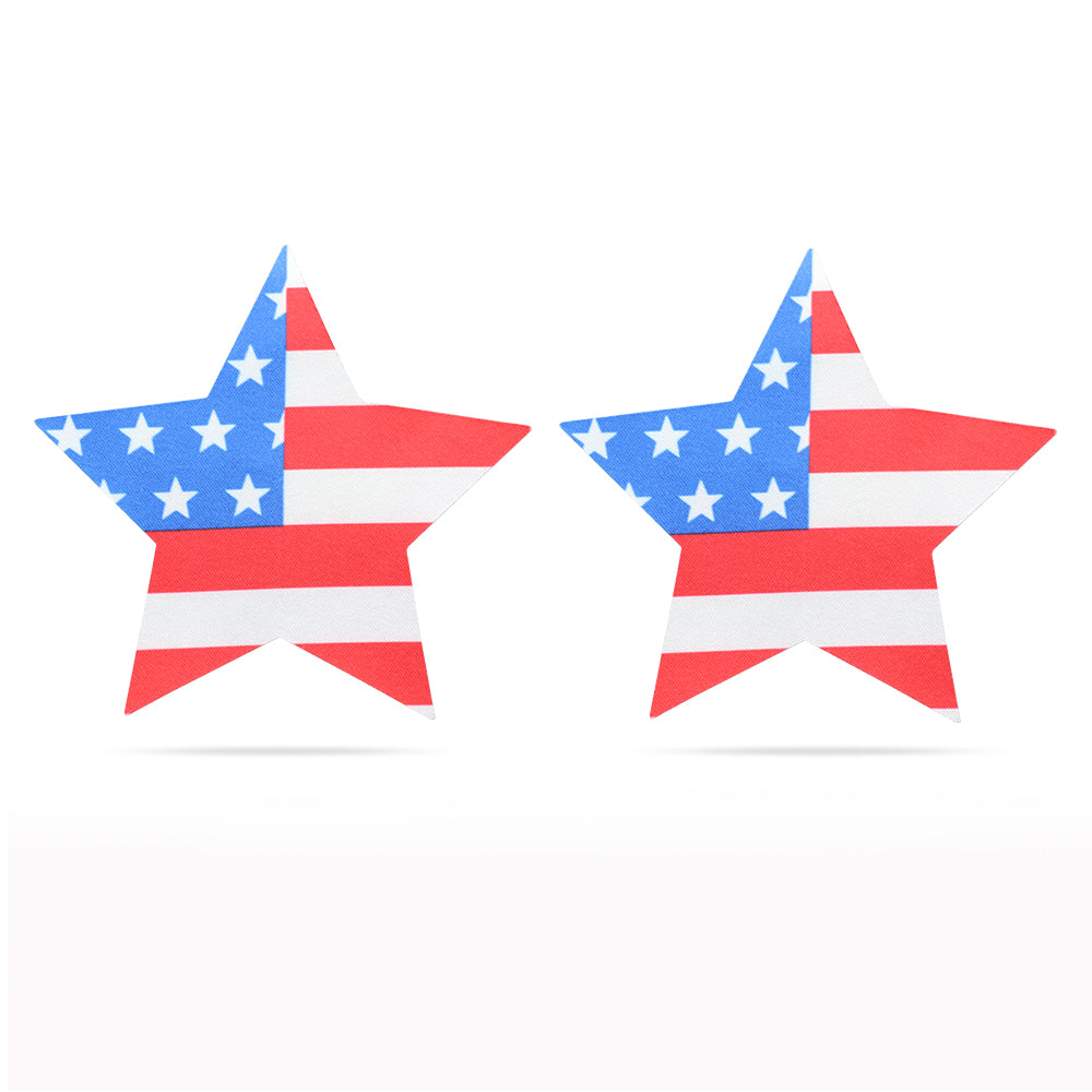 Lovetoy Stars and Stripes Nipple Pasties (2 Pack)