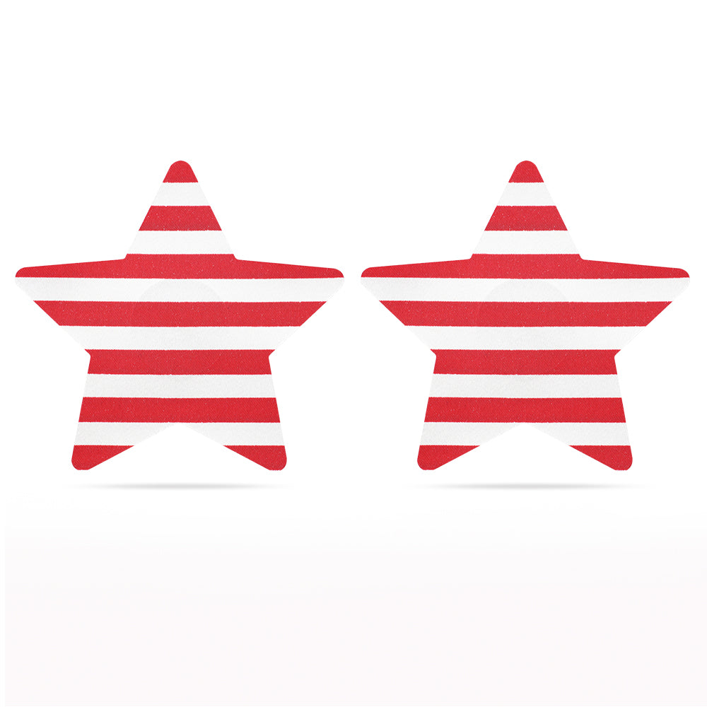 Lovetoy Stars and Stripes Nipple Pasties (2 Pack)