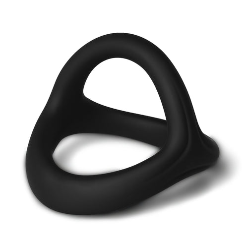 Silicone Penis Ring for Men, Adorime 3 in 1 Ultra Soft Stretchy Cock Ring  Penis Enlargers, Sex Toy for Men, Black
