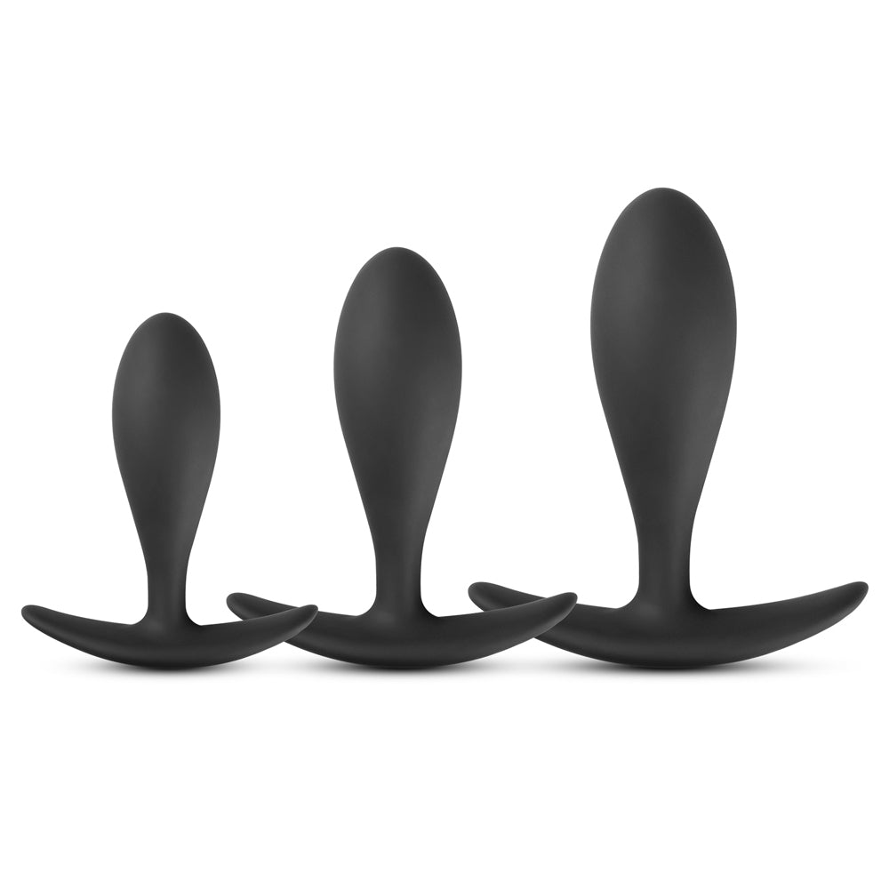 Silicone Butt Plug Set (Type II) (3 pcs)