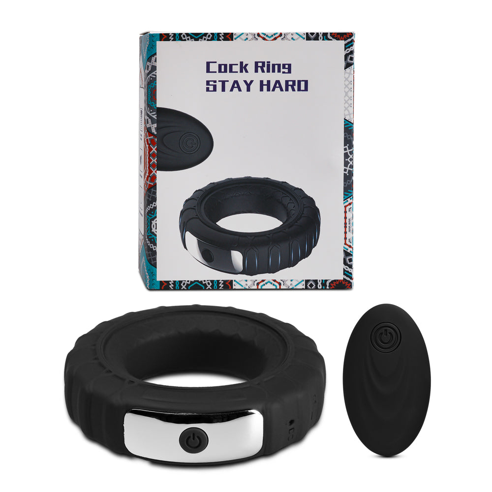 Vibrating Penis Ring with Remote, 10 Function