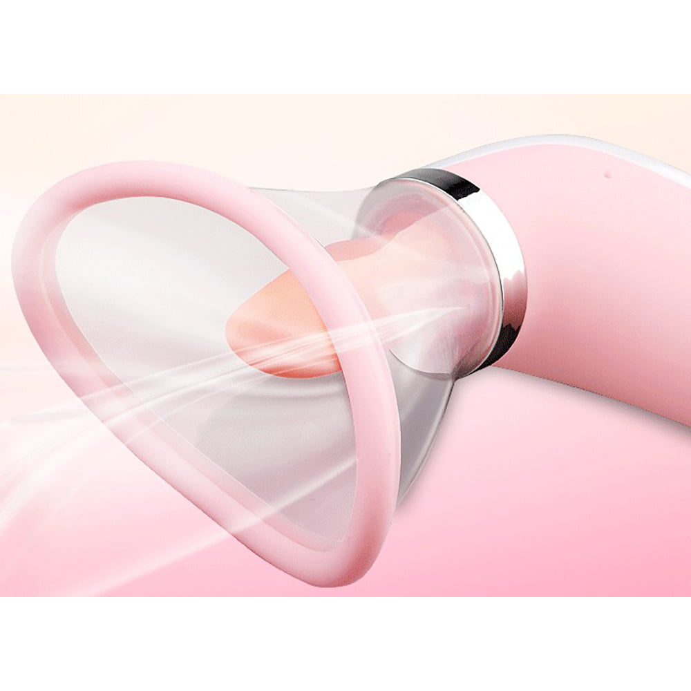 Rechargeable Tongue & Suction Vibrator, 12 Speed