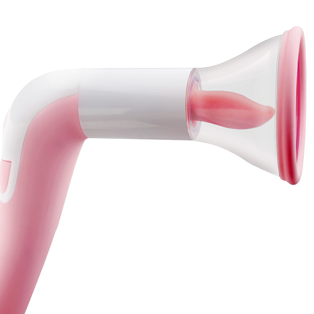 Rechargeable Tongue & Suction Vibrator, 12 Speed