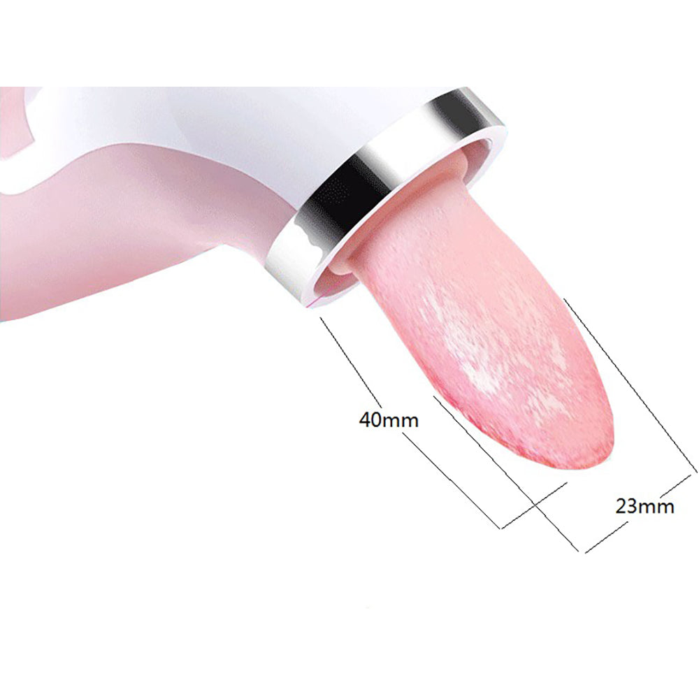 Rechargeable Tongue & Suction Vibrator, 12 Speed