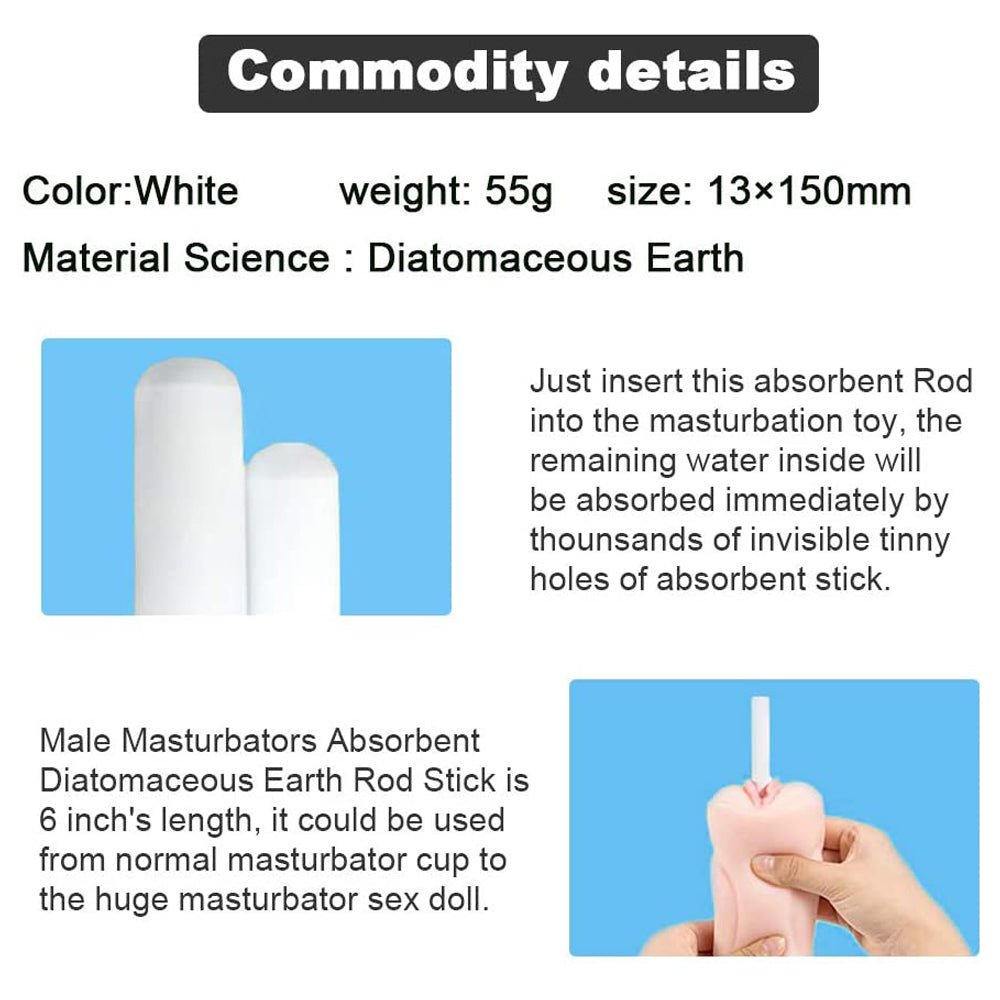 Absorbent Stick for Male Masturbators