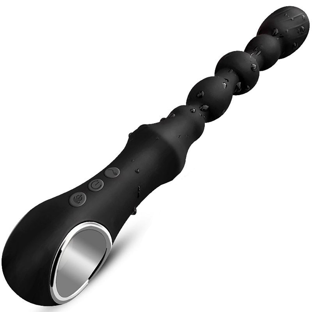 Warming Rechargeable Anal Bead Vibrator