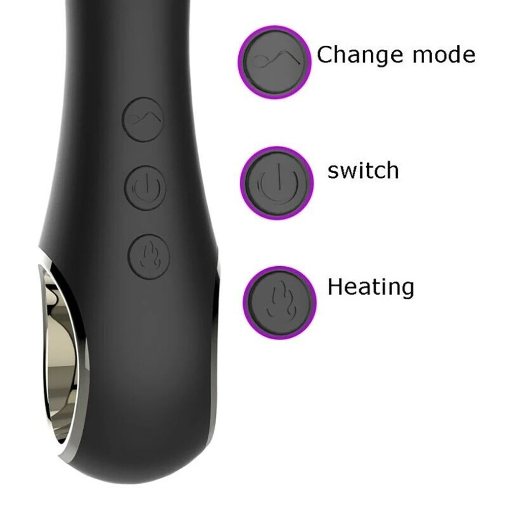 Warming Rechargeable Anal Bead Vibrator