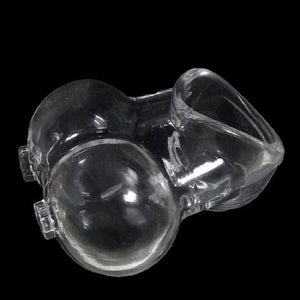 Scrotum Squeeze Ball Bag with Cock Ring