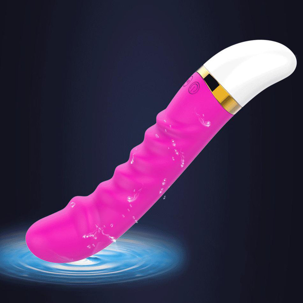 G-Spot Bass Vibration Dildo Vibrator, USB Rechargeable, 12 Function