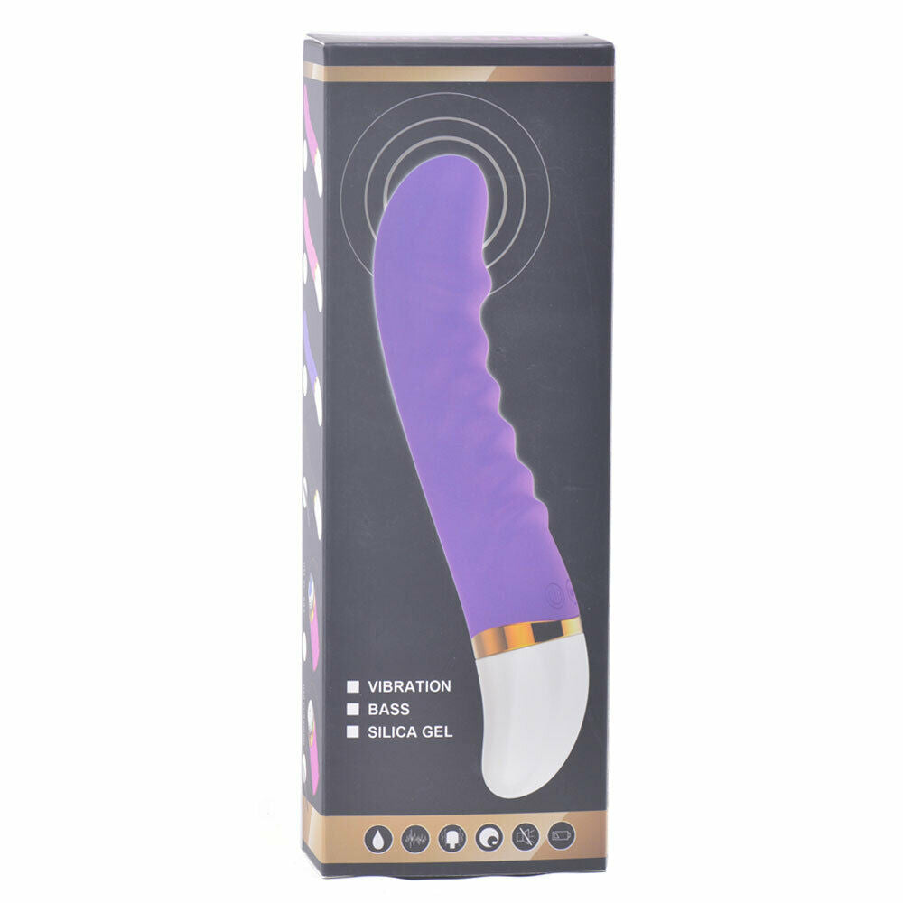 G-Spot Bass Vibration Dildo Vibrator, USB Rechargeable, 12 Function