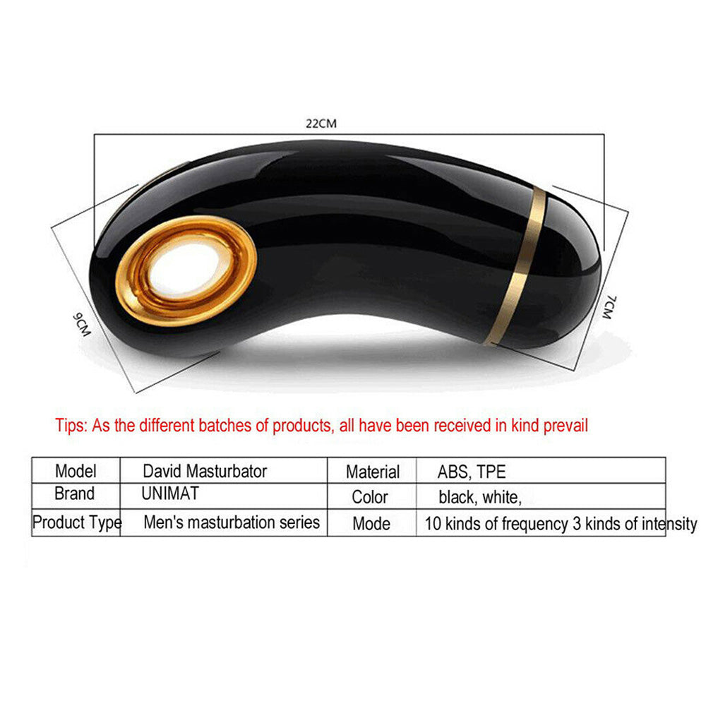 Automatic Curved Masturbator Cup, 10 Function