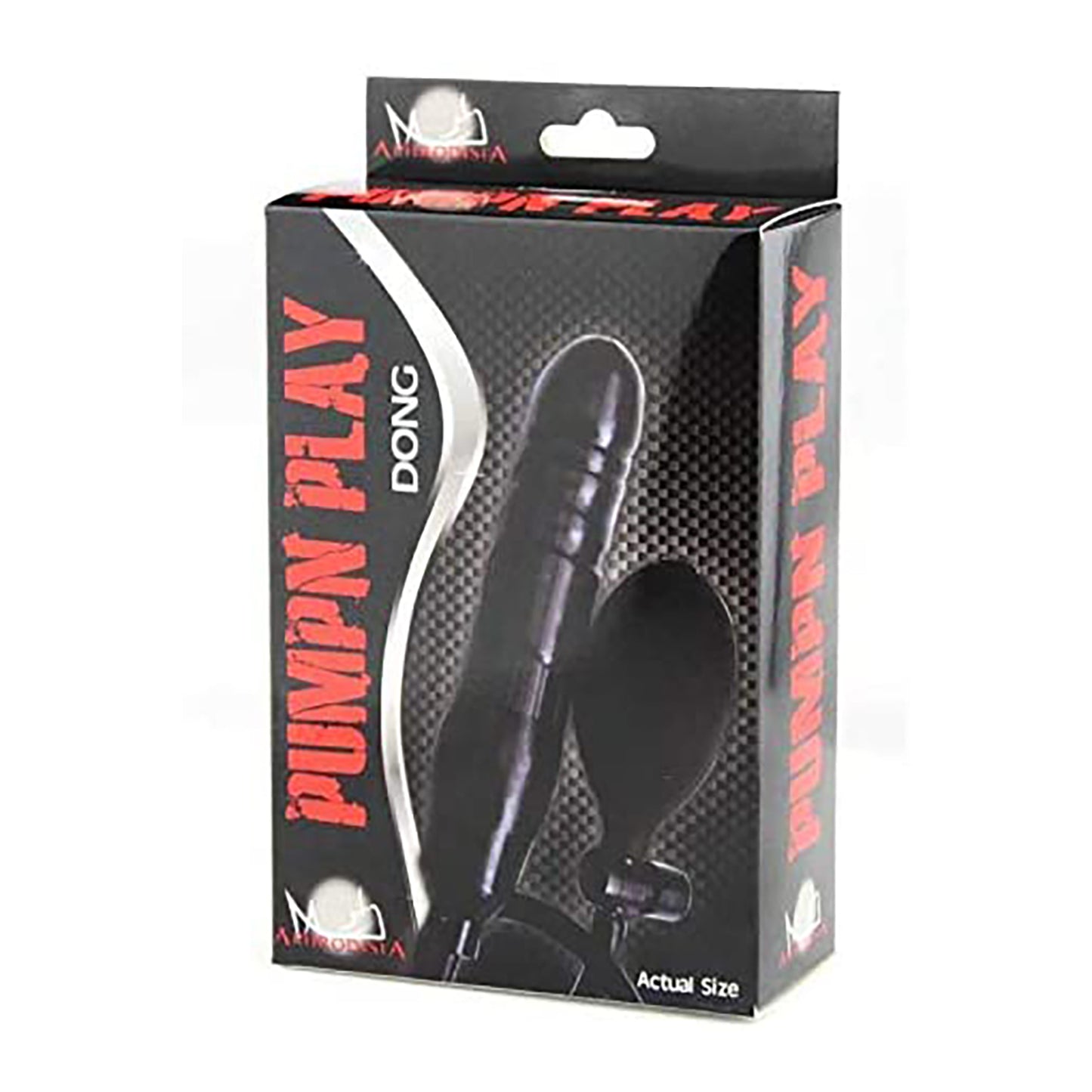 Inflatable Pump and Play Dildo, 5.5 inch