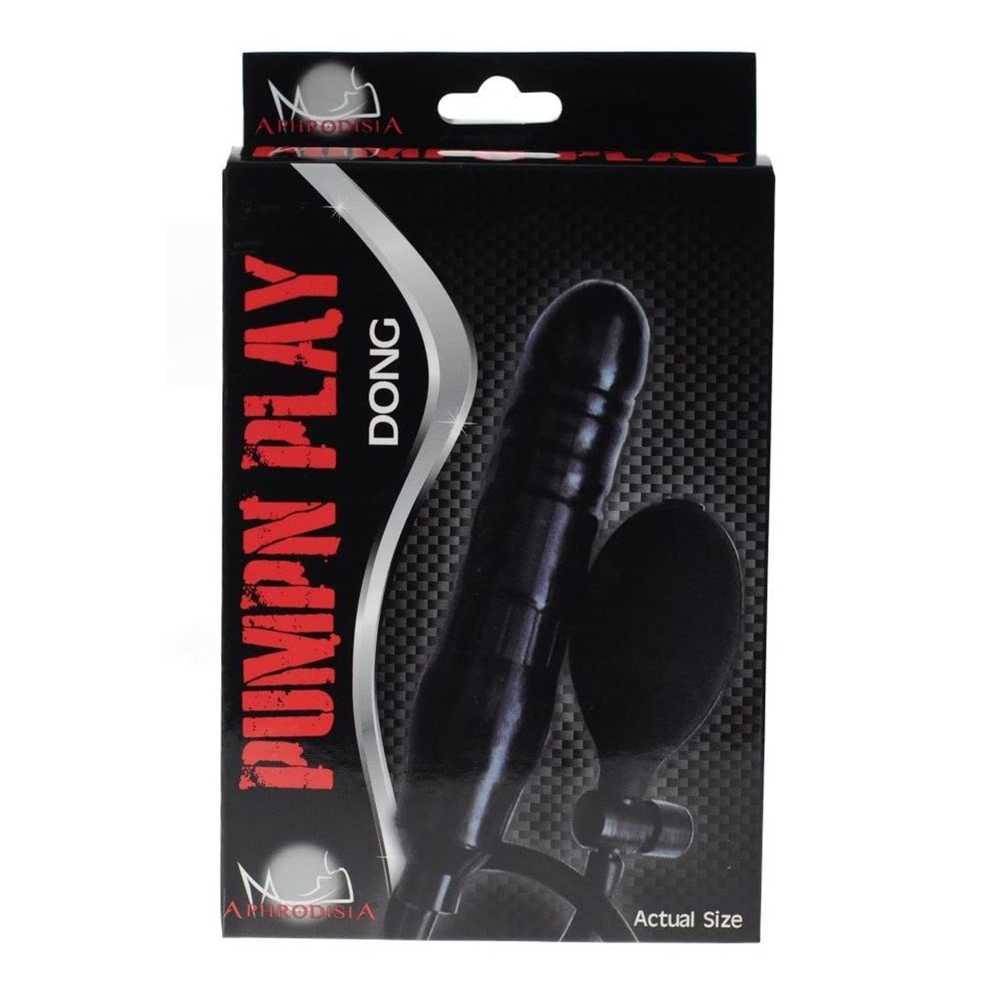 Inflatable Pump and Play Dildo, 5.5 inch