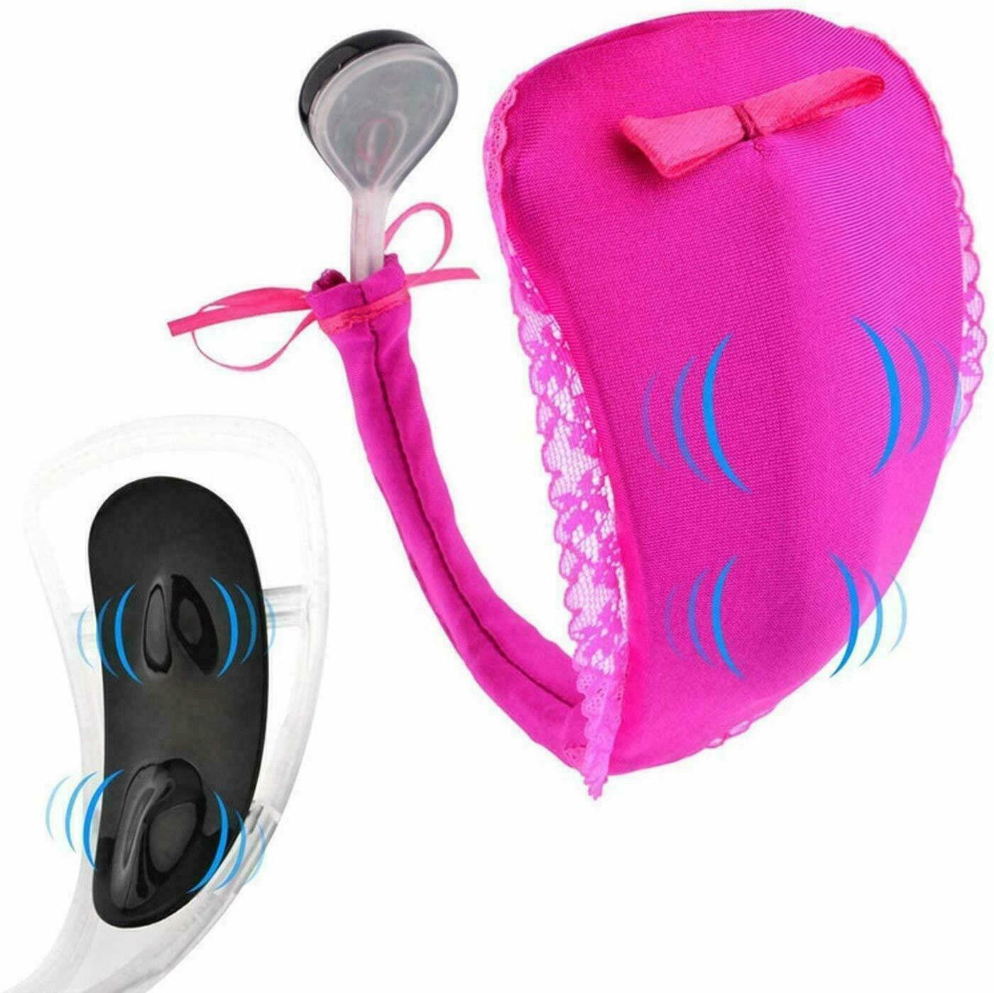 C-String Thong Wearable Panty Vibrator with Remote Control, 10 Function