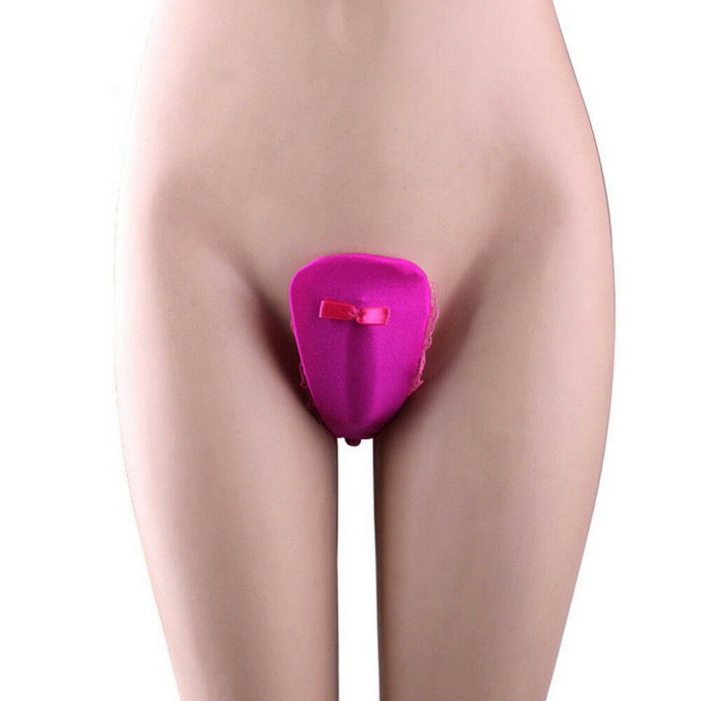 C-String Thong Wearable Panty Vibrator with Remote Control, 10 Function