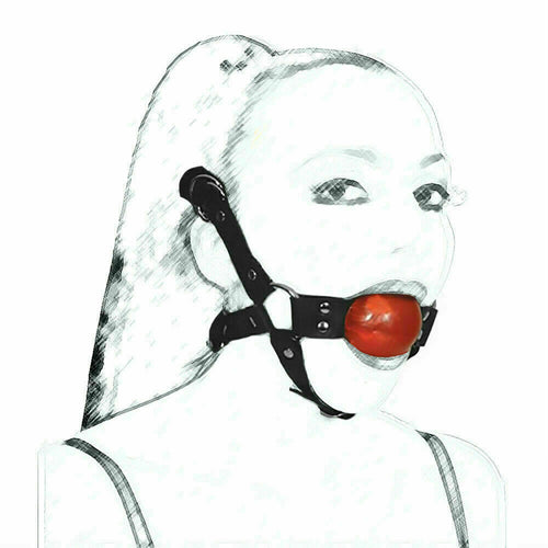 Chin Harness with Ball Gag