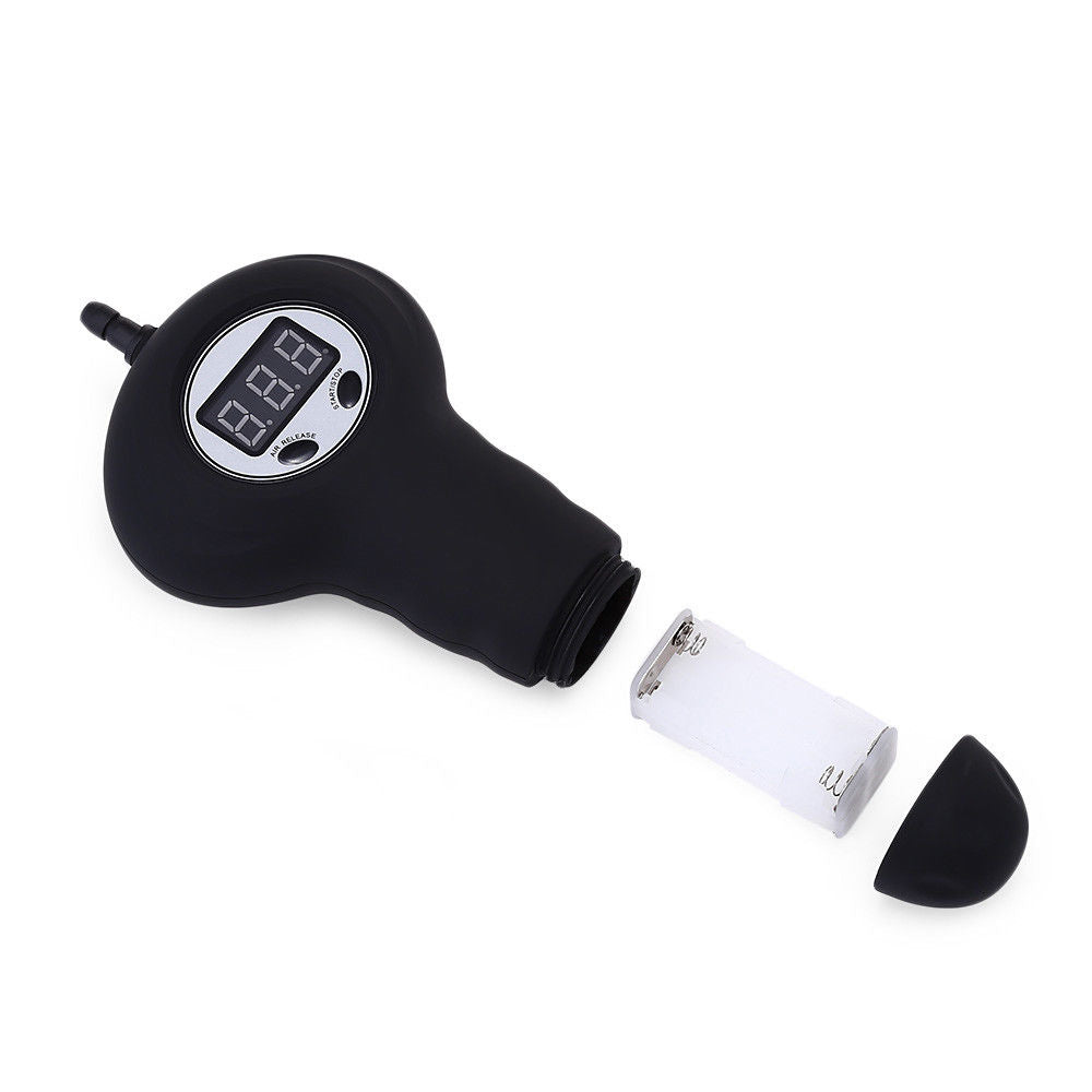 Beginner's Digital Display Grip Penis Pump