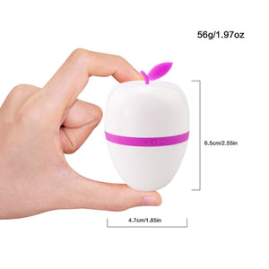 Discreet Apple Oral Licking Clitoral Suction Vibrator 7 Function