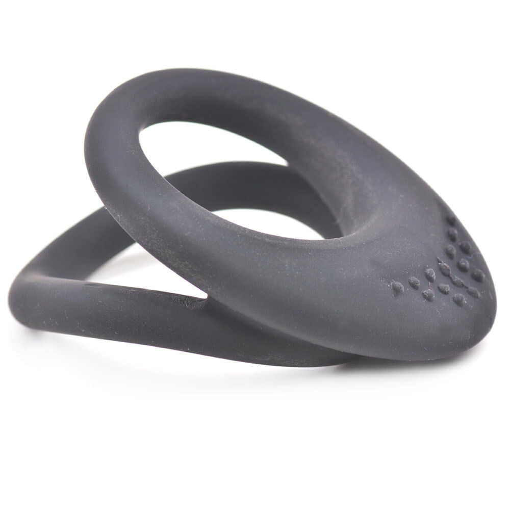 Silicone Dual Cock Ring