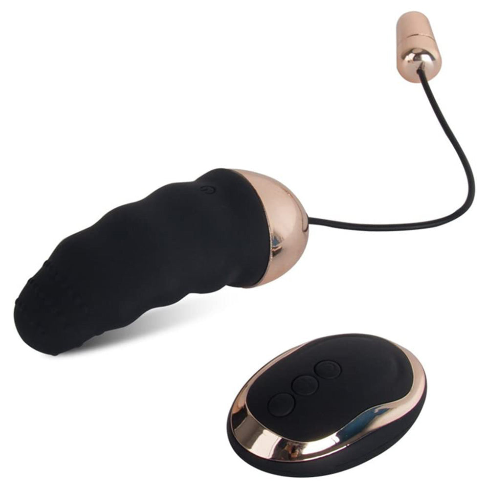 LX II Vibrating Love Egg Vibrator with Remote, 10 Function